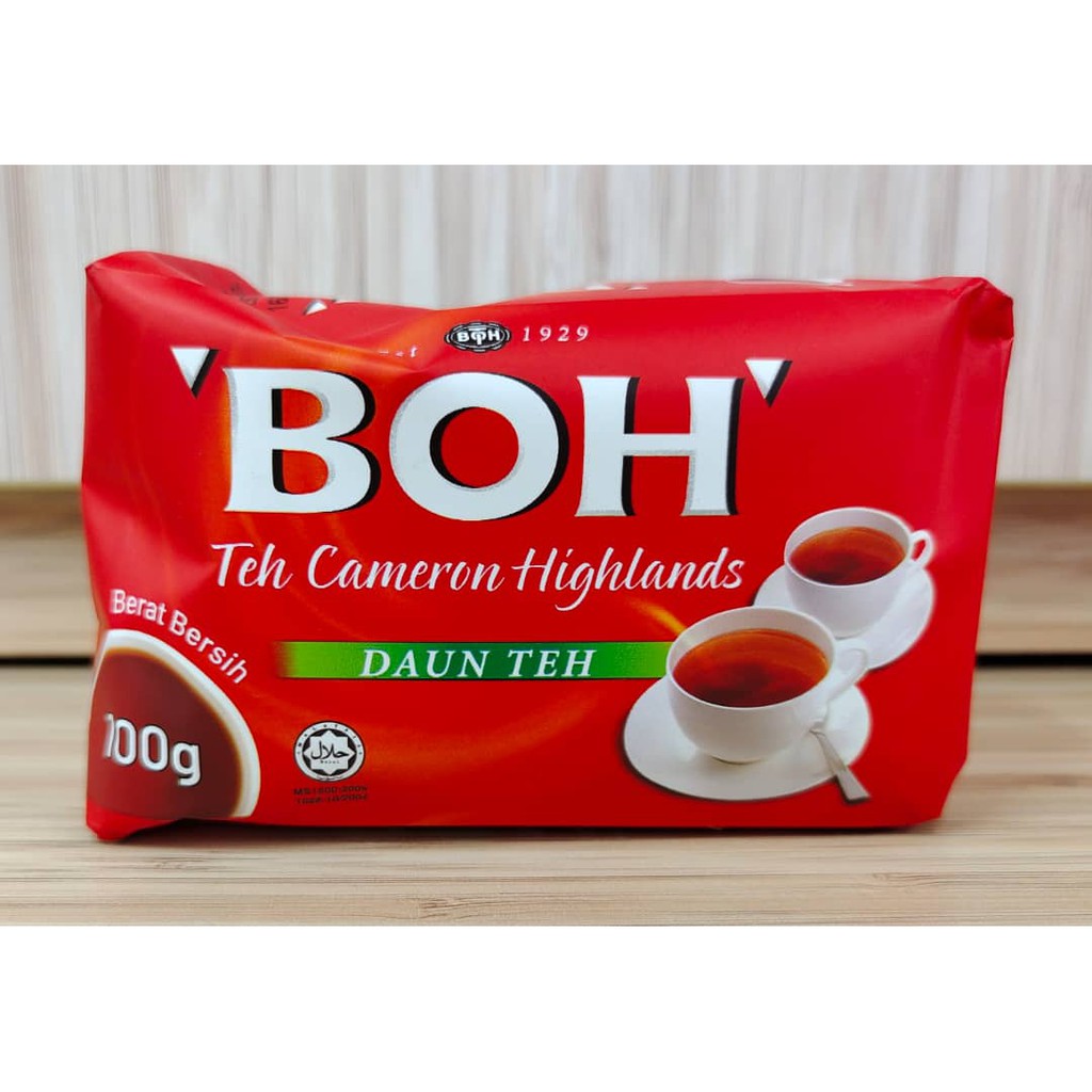 BOH Teh Cameron Highlands DAUN TEH 100G & 250G | Shopee Malaysia