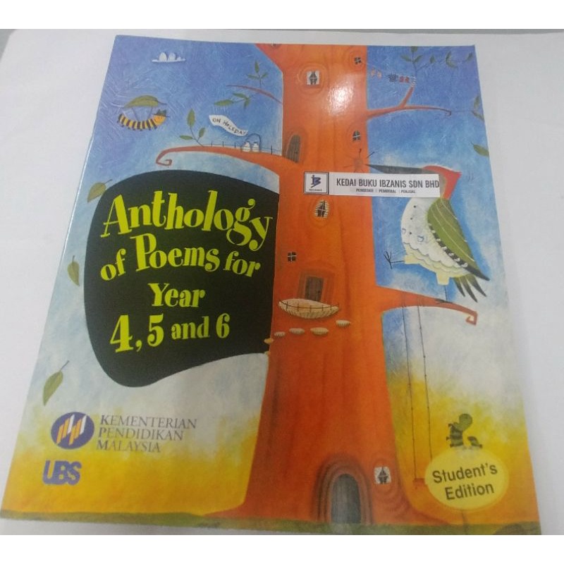 buku teks anthology of poems for year 4,5 and 6 | Shopee Malaysia