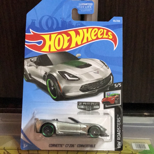 hot wheels corvette c7 zo6 convertible