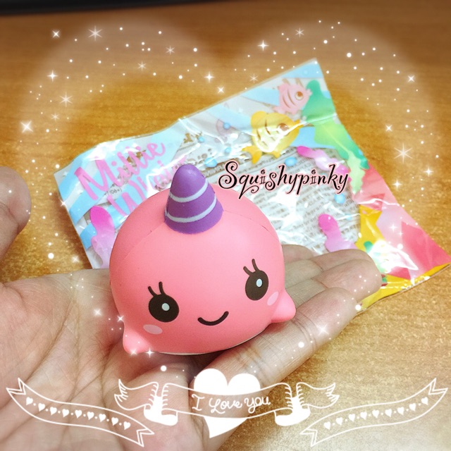 mini millie the whale squishy
