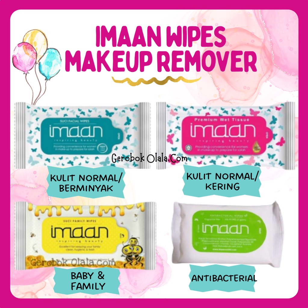 IMAAN WIPES TISSUE IMAAN WIPES TISSUE ARGAN IMAAN FAMILY WIPES