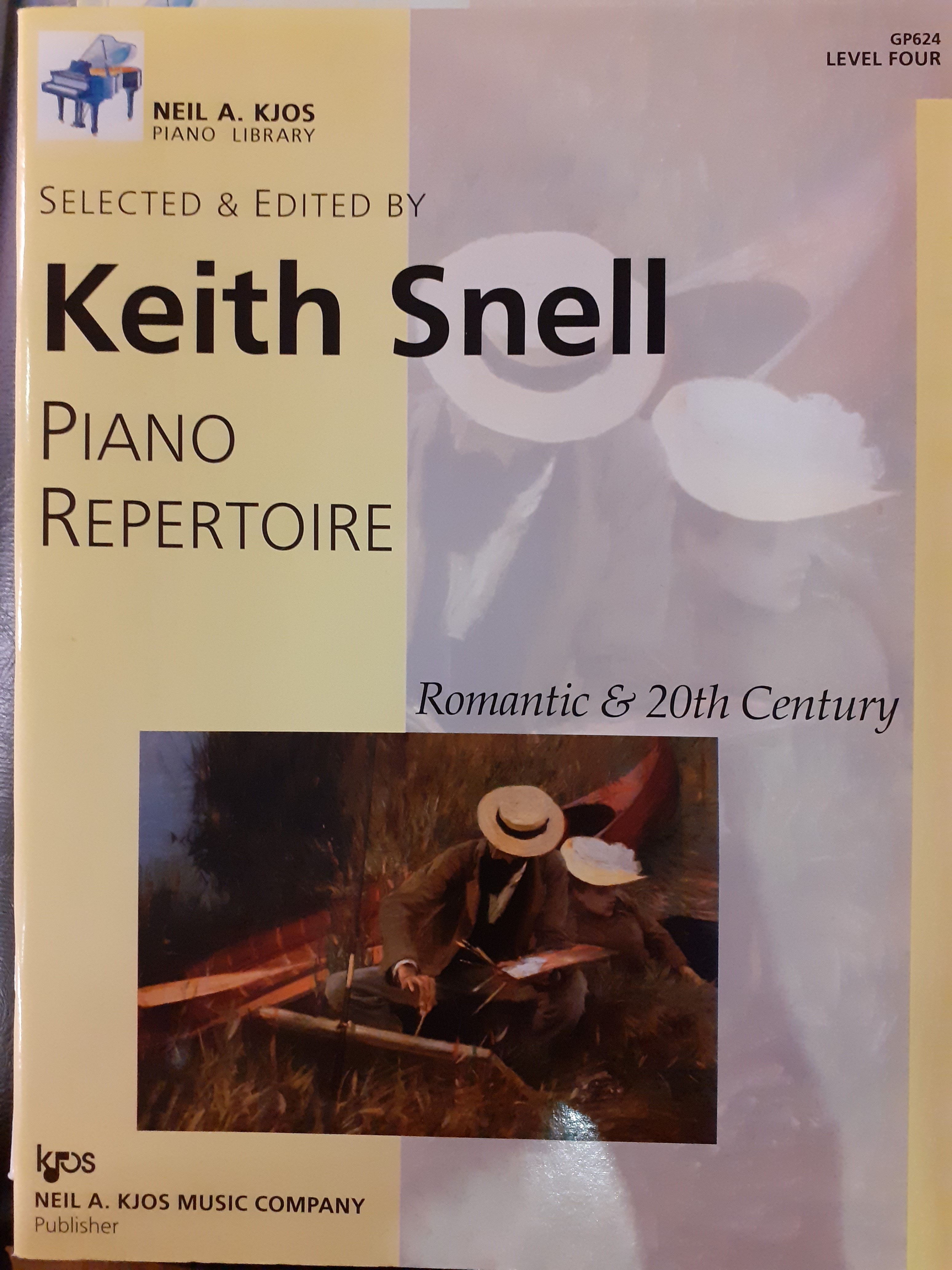 Piano Repertoire - Romantic & 20th Century Level 4 Piano Music Book