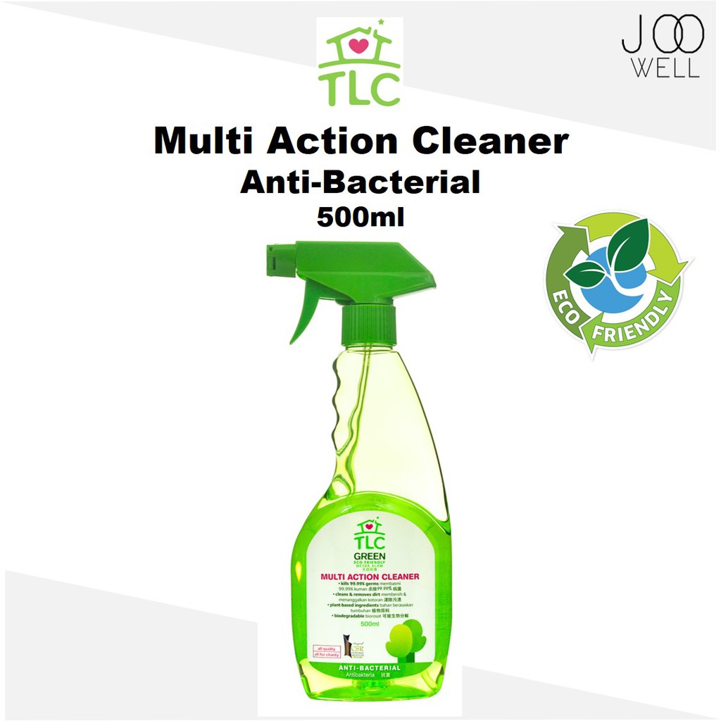 TLC Green Multi Action Cleaner AntiBacterial 500ml Shopee Malaysia