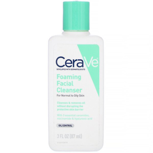 cerave foaming cleanser 88 ml