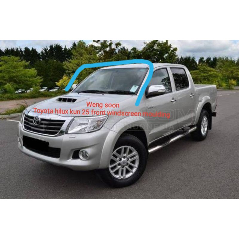 Toyota Hilux Kun25 Front Windscreen Moulding Oem Shopee Malaysia