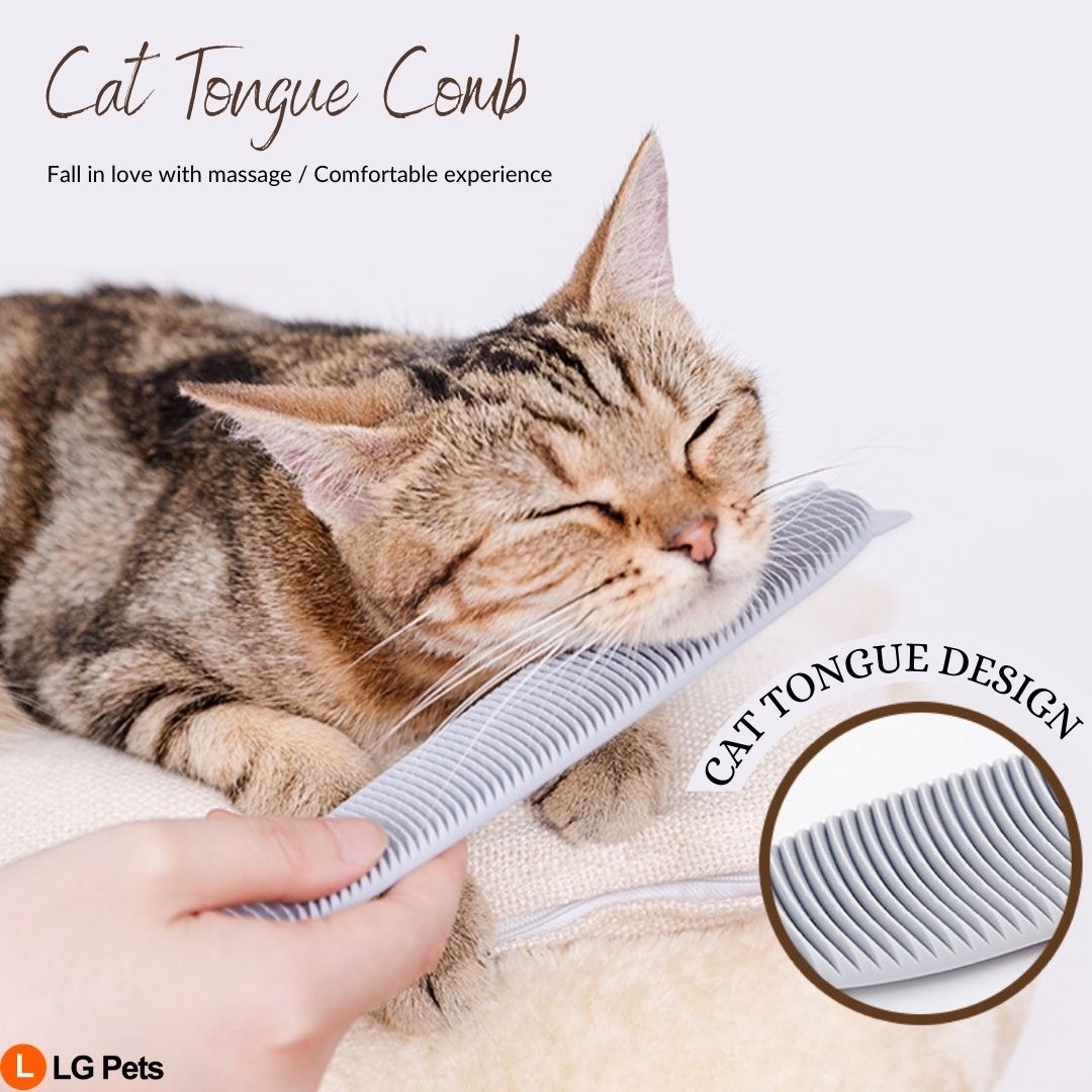 Tongue comb cat comb pet comb sikat kucing sikat kucing bulu cat groomer  anak kucing sikat anak kucing sikat anak kucing