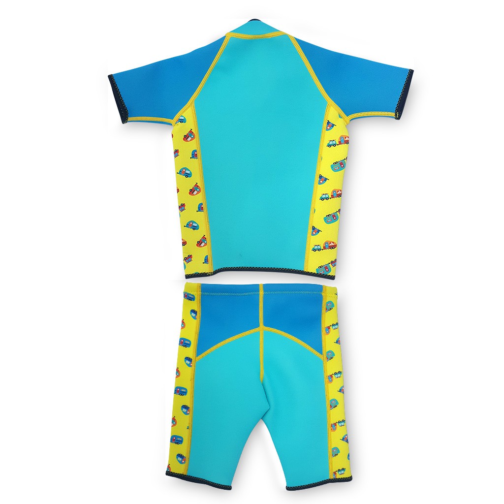 Cheekaaboo Wobbie Kids One Piece UV Protection Thermal Swimsuit for Boys and Girls 2-8 Years 
