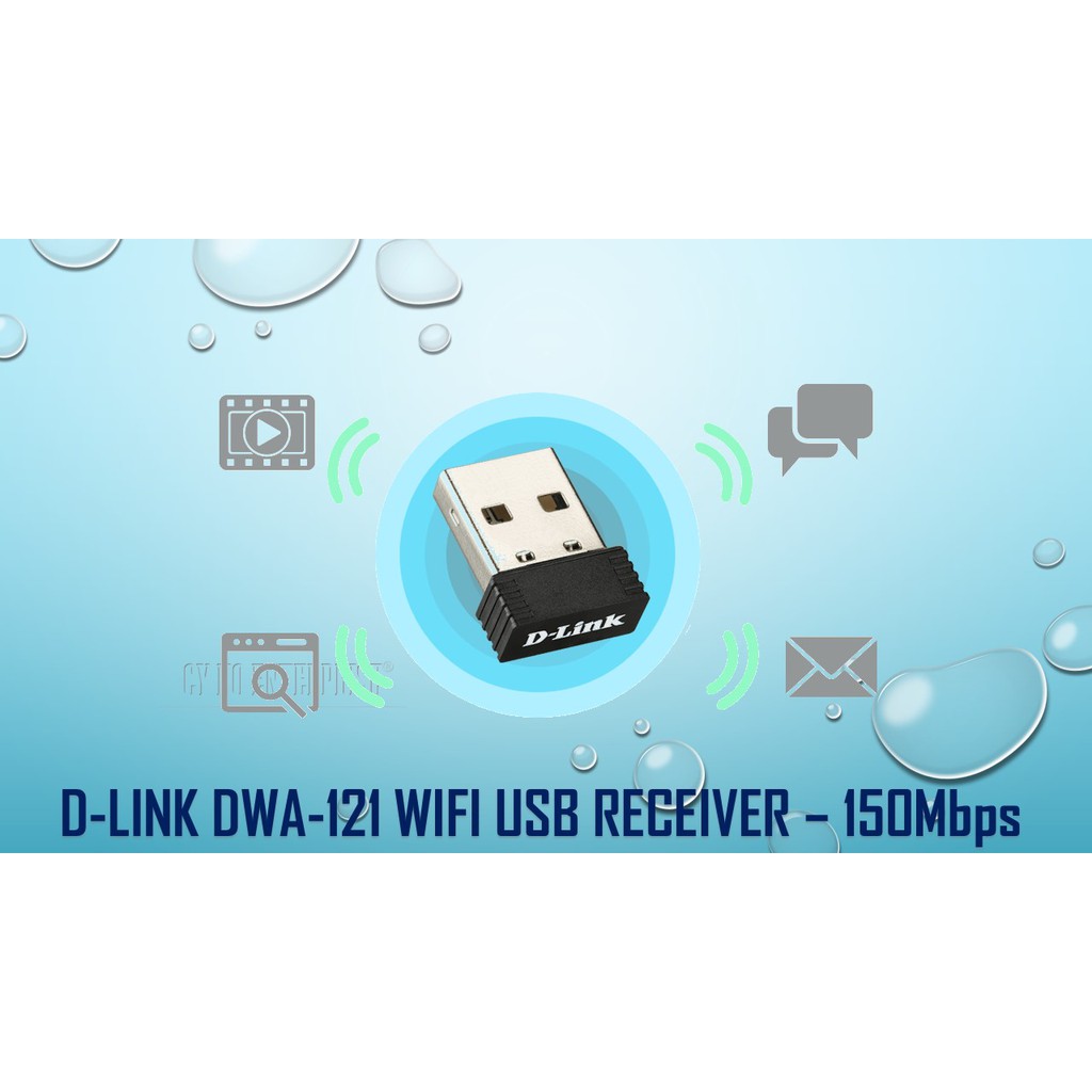 D Link Dwa 121 Wireless N 150 Pico Usb Adapter Shopee Malaysia