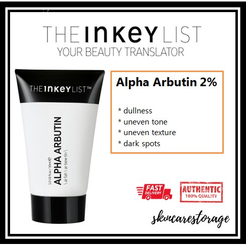 alpha arbutin serum the inkey list