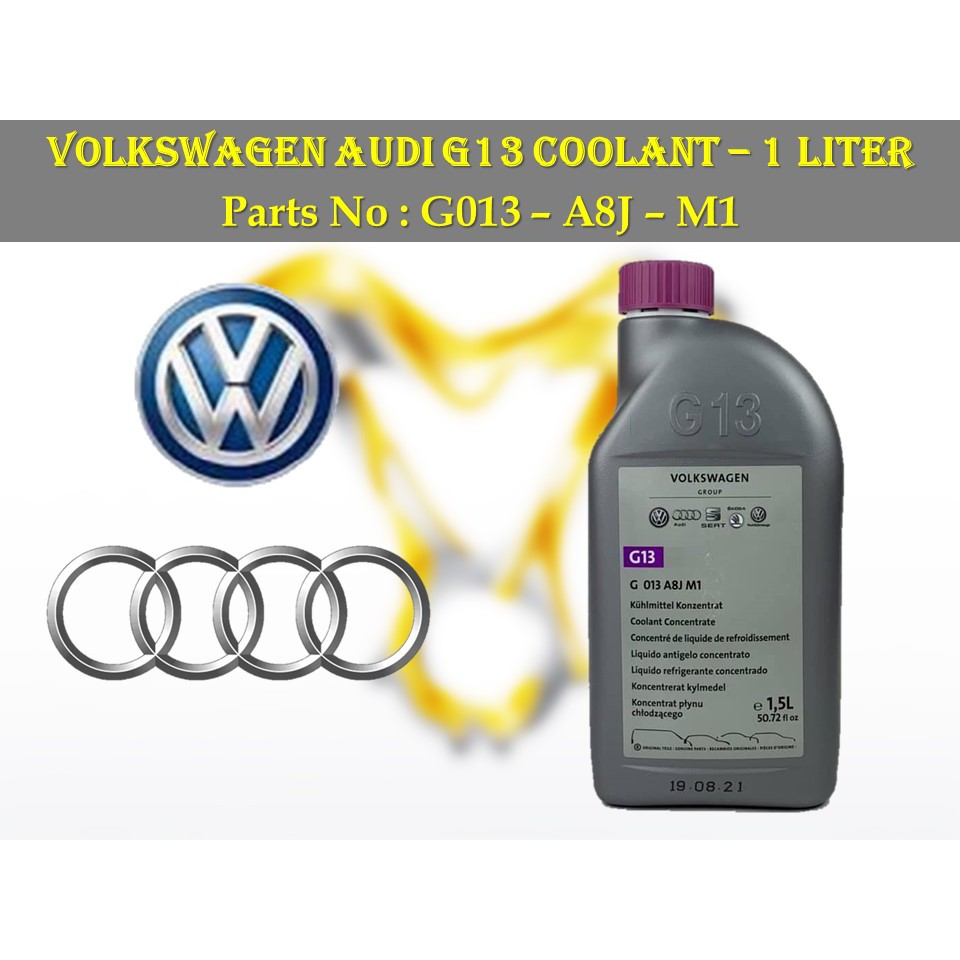 Audi Volkswagen Genuine G13 Coolant Radiator Coolant 15liter Shopee Malaysia 