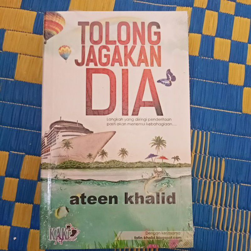 TOLONG JAGAKAN DIA ~ ateen khalid (novel murah/buku baru)