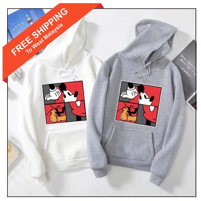 mickey mouse couple hoodies