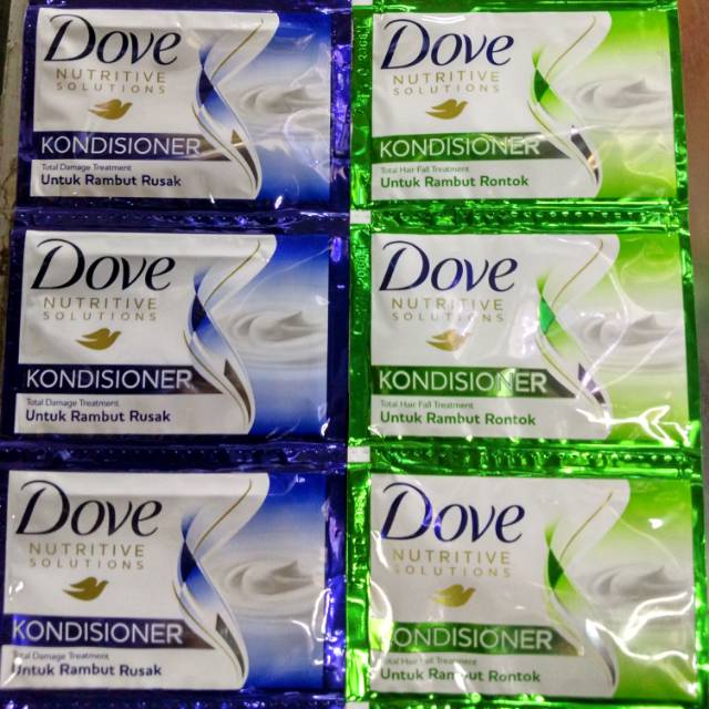 Dove Conditioner Sachets 12x9ml Shopee Malaysia
