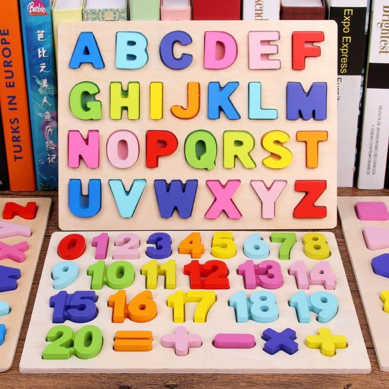 Educational Alphabet toy, early learning, learn ABC and number 573