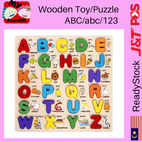abc puzzle with pictures