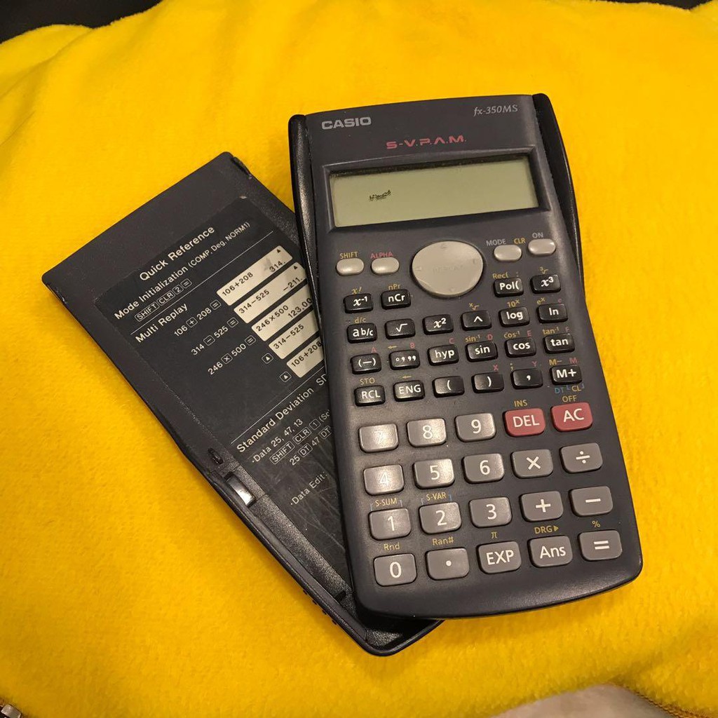 Casio Scientific Calculator Fx 350ms Shopee Malaysia