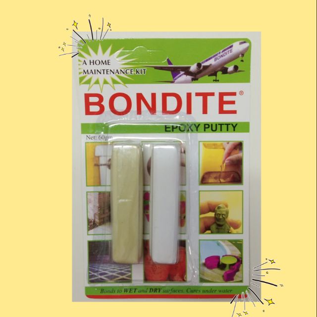 Bondite Epoxy Putty Adhesive 60g Shopee Malaysia
