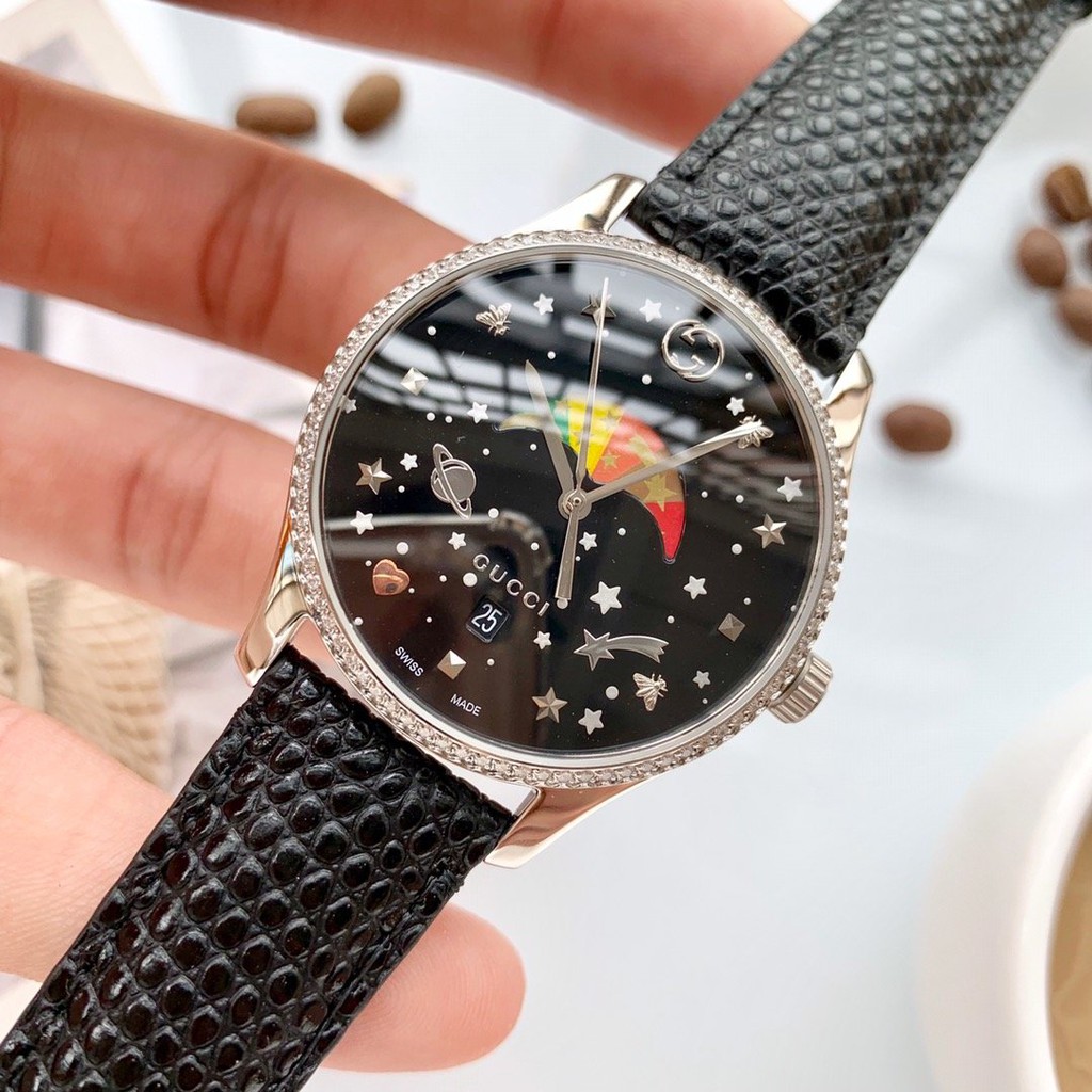 gucci moonphase watch