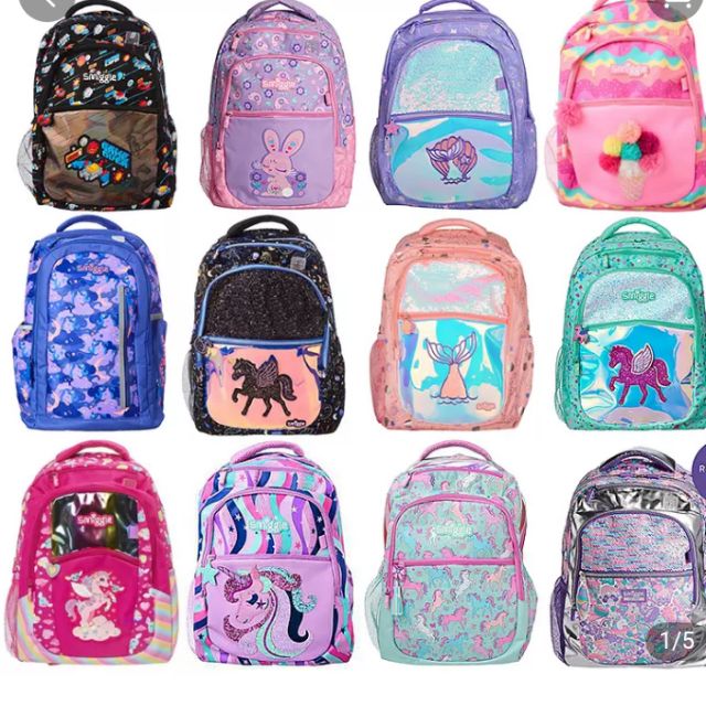 smiggle beg sekolah