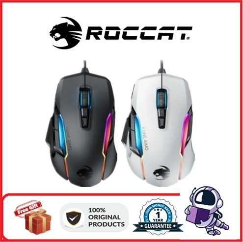 Roccat Kone Aimo Remastered Gaming Mouse Home Office Wired Mouse Shopee Malaysia