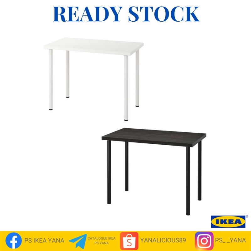 🔥 READY STOCK 🚚 FAST DELIVERY 🔥 IKEA LINNMON ADILS 100x60 CM 