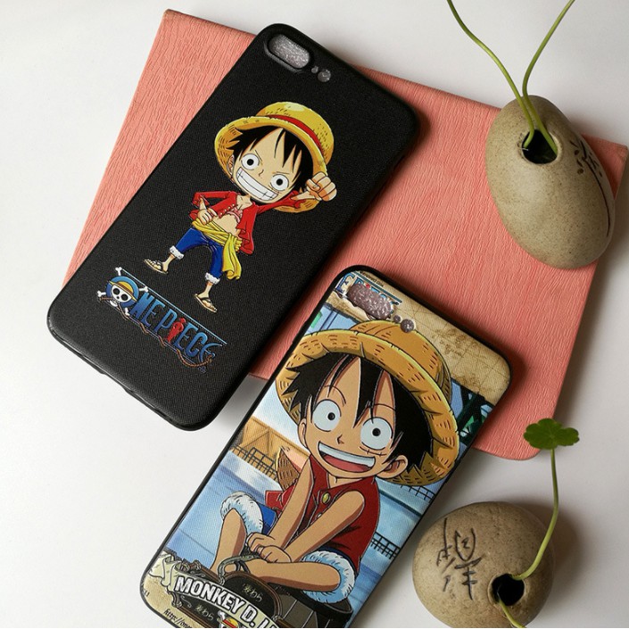 One Piece Monkey D Luffy Casing For Iphone 6 6s 7 8 Plus Cases Soft Back Cover Shopee Malaysia