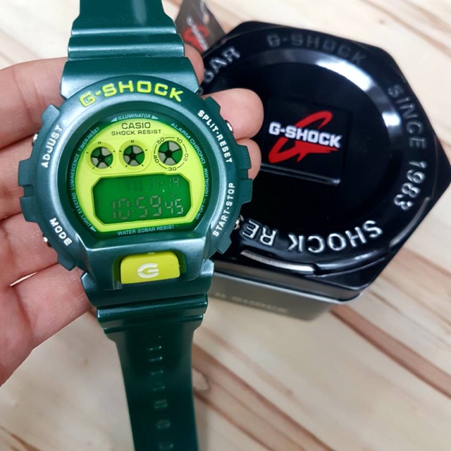 g shock hijau