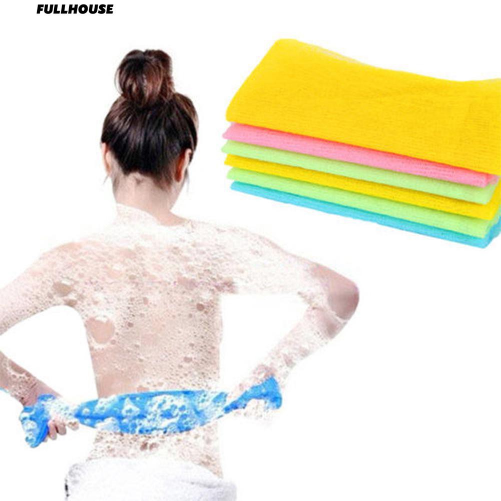 Exfoliating Bath Shower Body Skin Cleaning Washing Scrubbing Cloth