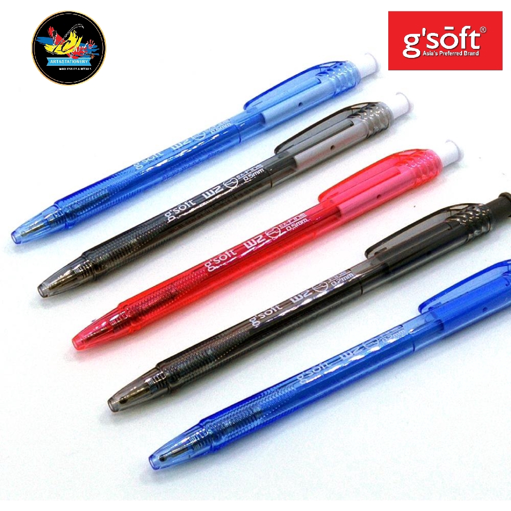 G'Soft W2 Ball Pen (Office / school use) | Shopee Malaysia