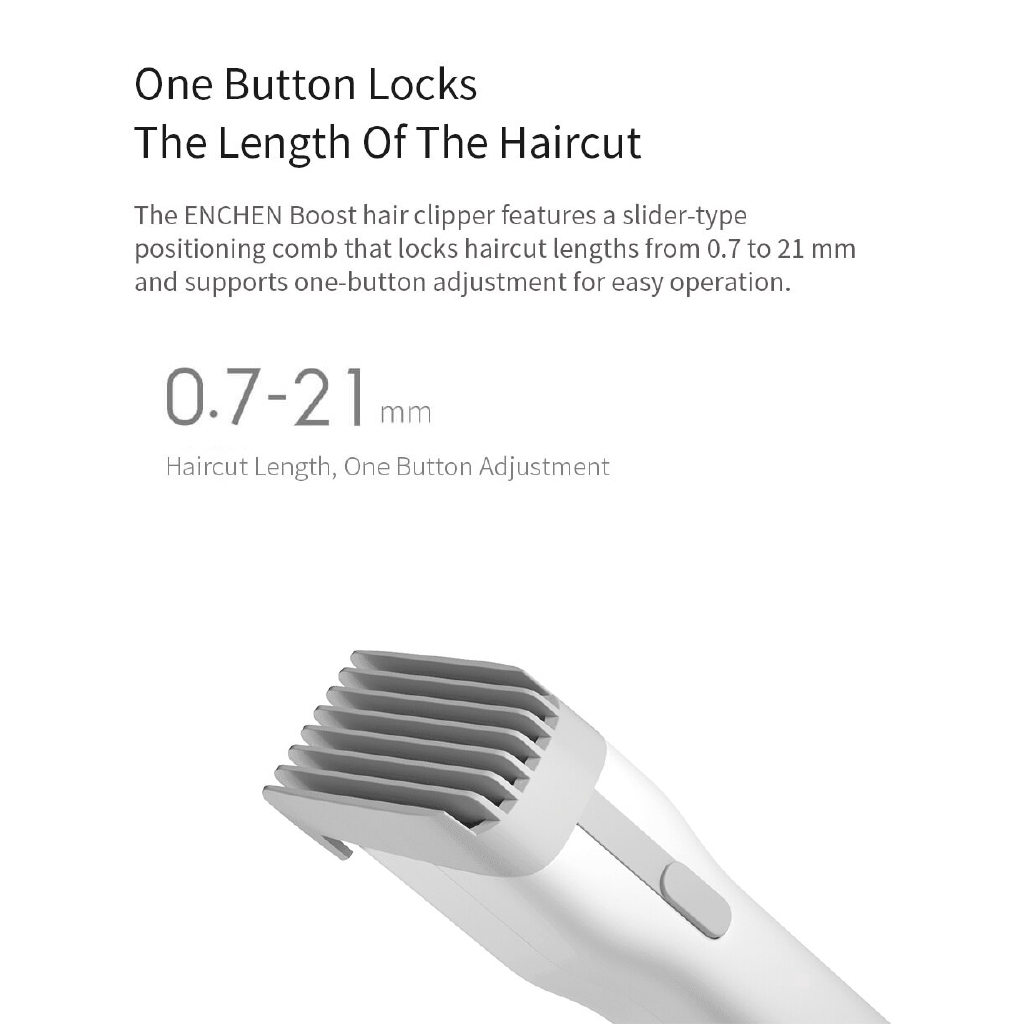xiaomi mi enchen boost usb electric hair trimmer