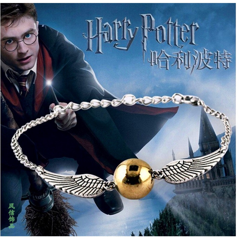 European American Popular Harry Potter Flying Thief Bracelet Unique Wing