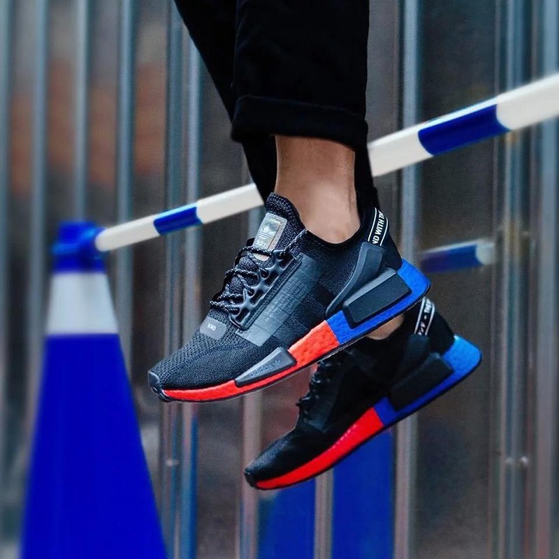 Adidas NMD_R1 V2 OG Men's and women's fashion casual sports shoes,  lightweight running shoes FV9023 | Shopee Malaysia