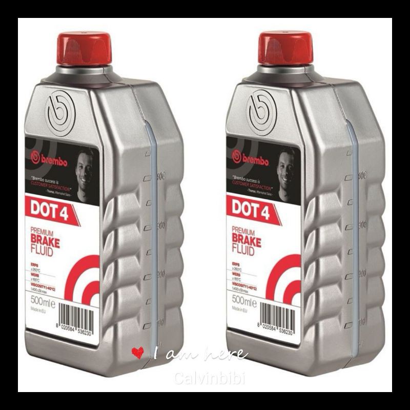 100%(Original) Brembo Dot4 Brake Fluid DOT 4 500ml L04005 | Shopee Malaysia
