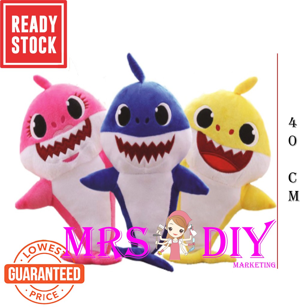 baby shark teddy bear