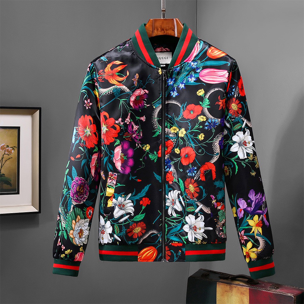 gucci flower jacket