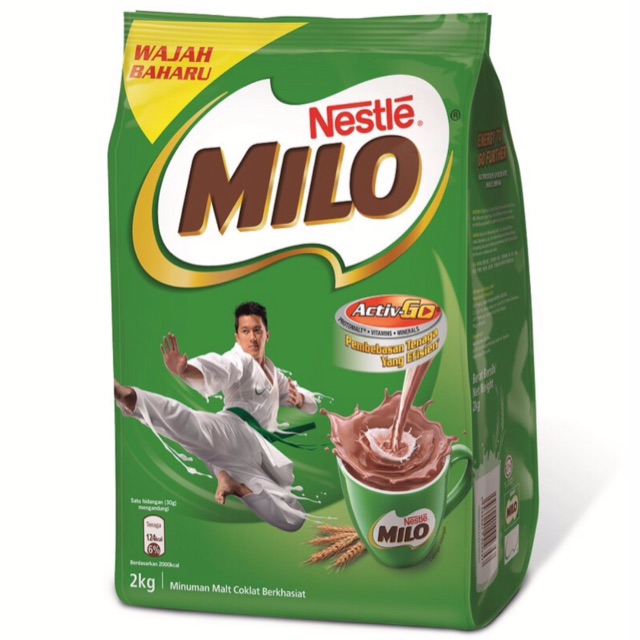Nestle Milo Activ-go Chocolate Malt Powder 2kg Original | Shopee Malaysia