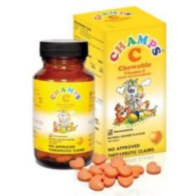 Champs C Chewable Vitamin C for Children | Shopee Malaysia