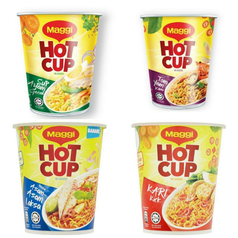 Maggie hot cup (1's) | Shopee Malaysia