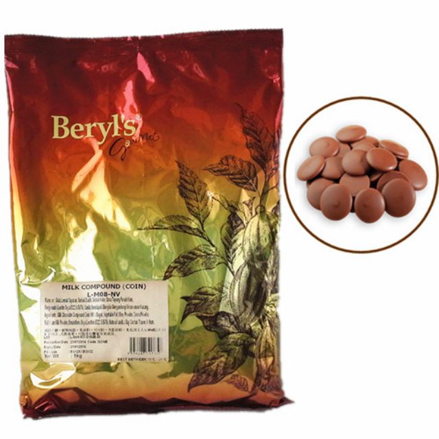 Beryls chocolate compound coin 1kg | Shopee Malaysia