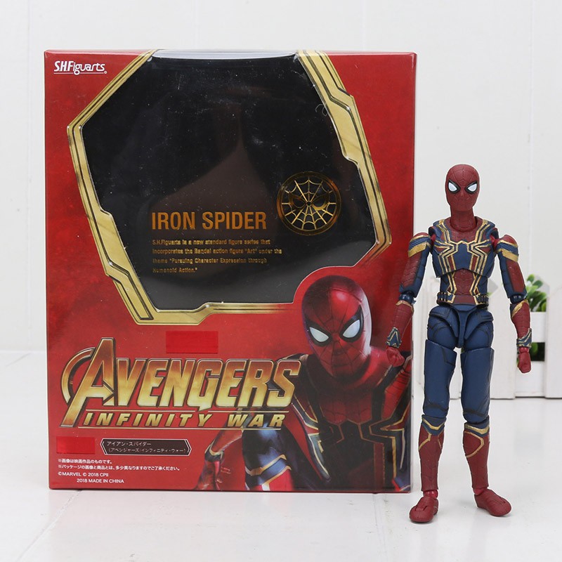 shf spiderman infinity war