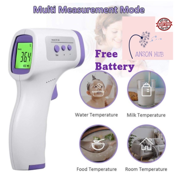 (READY STOCK MALAYSIA) Infrared Thermometer Gun Temperature Digital