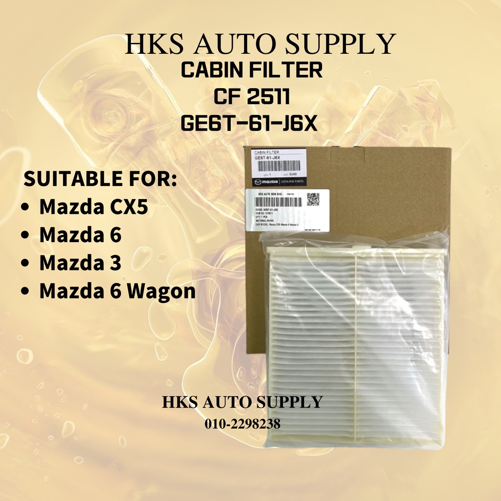 Mazda Cabin Air Aircon Filter for Mazda 3 20112017 Mazda 6 20132017 CX5 20122017 CX5 M3 M6