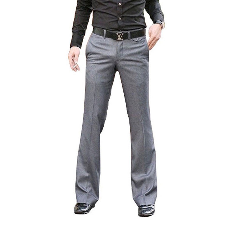 Men's suit pants New Men's Flared 