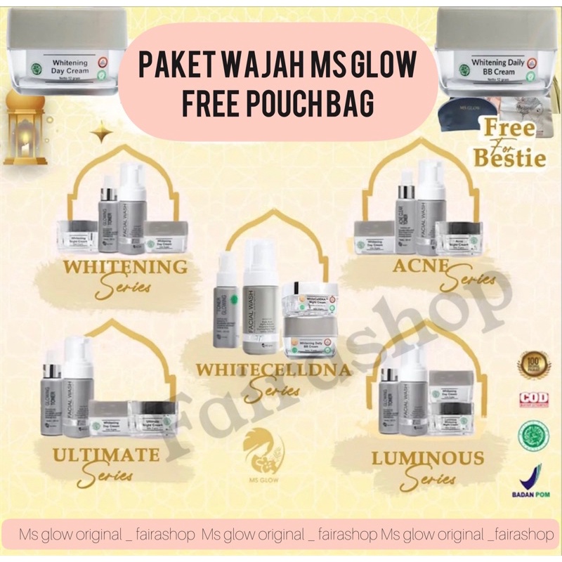 [GIFT?] MS GLOW ORIGINAL? [luminous, acne whitening,ultimate]