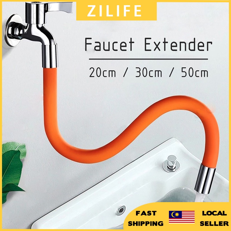 Faucet Extension Extender Kitchen Rotating Water Tap Extension Pipe 360