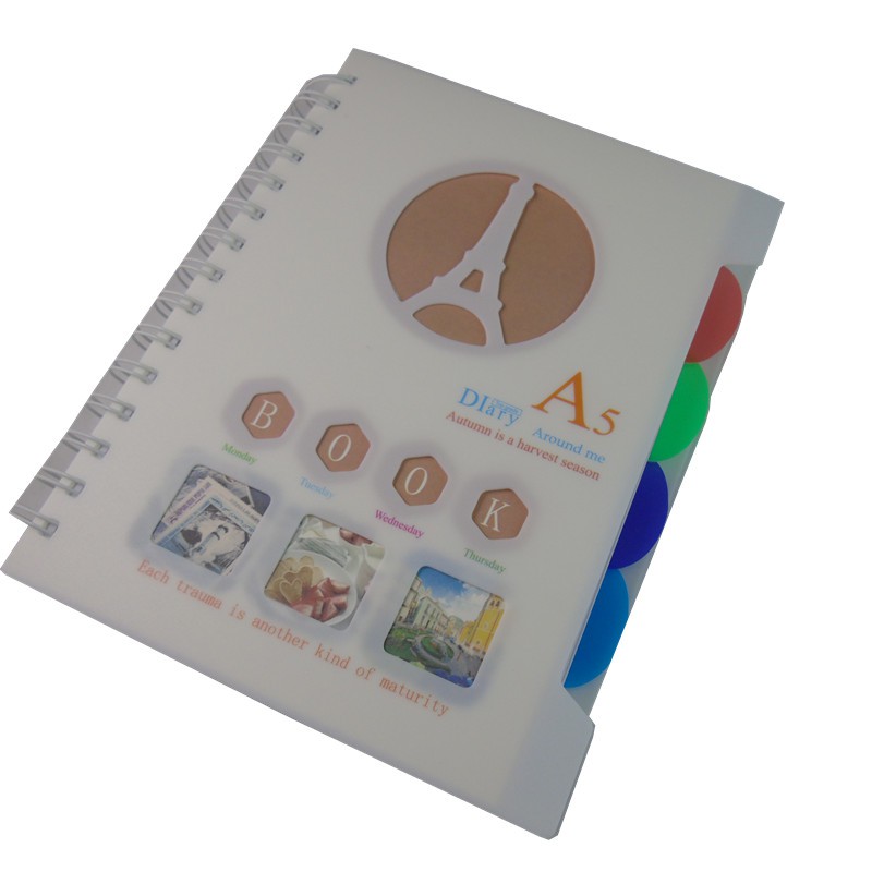 A5 Spiral Single Line NoteBook (with divider) Shopee Malaysia