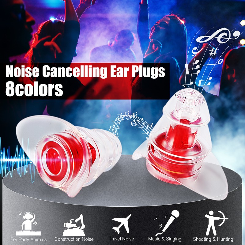 20DB Noise Cancelling Earplugs Hearing Protection Sleeping Musicians
