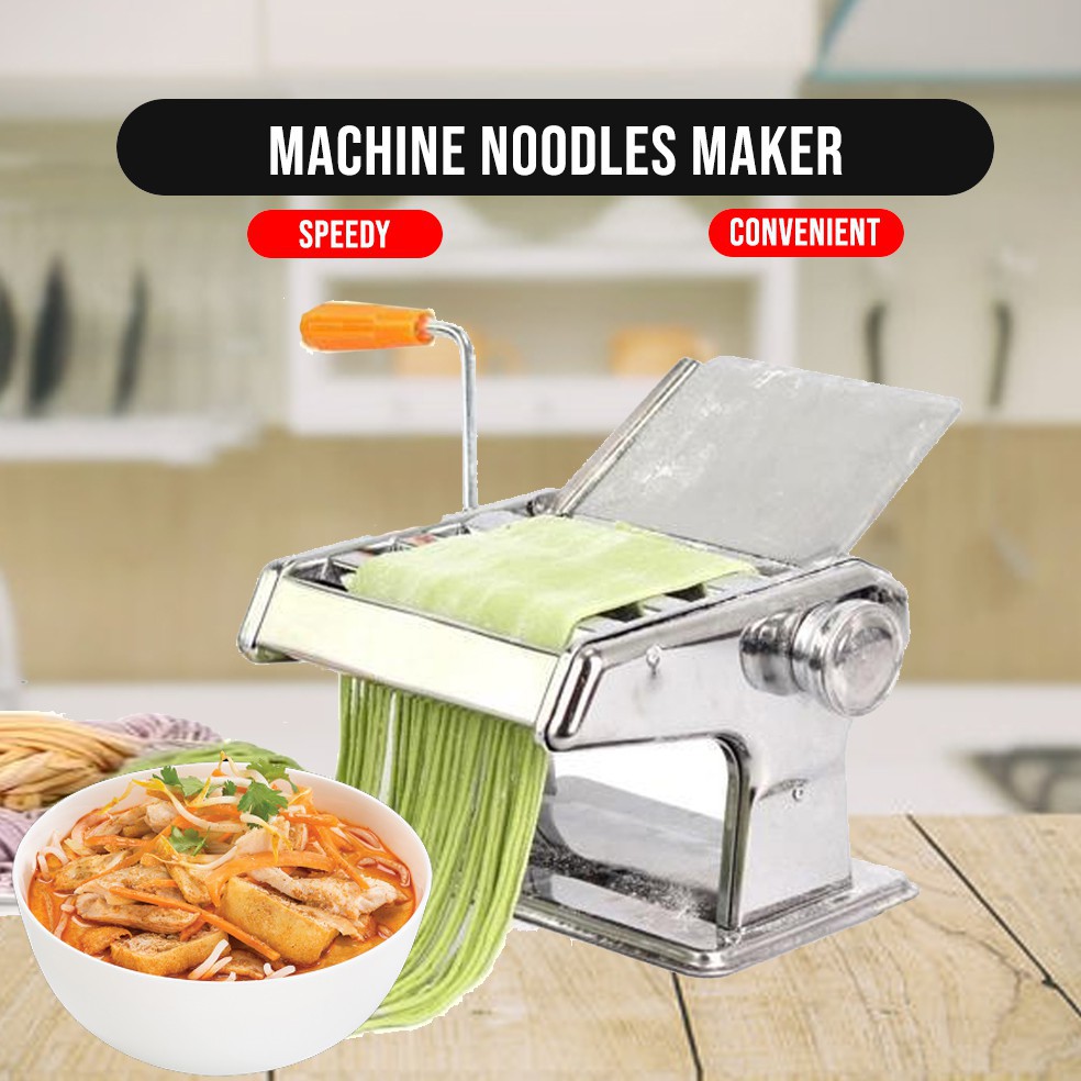 Homemade Manual Pasta Maker l Mesin Mee Kuning