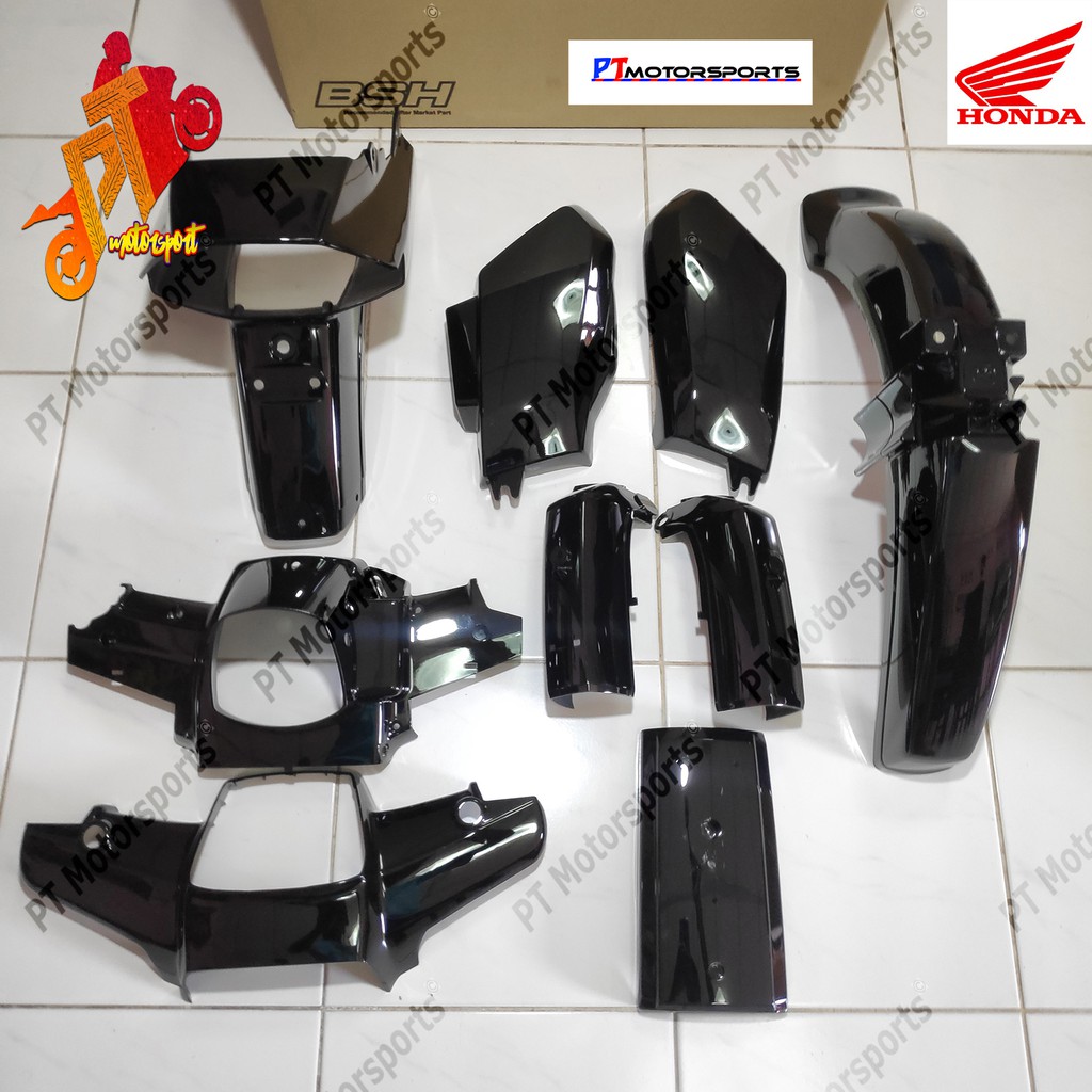 Honda Bsh Ex5 Dream Cover Set Original 100 Black Red Blue Purple White Gold Ready Stock Shopee Malaysia