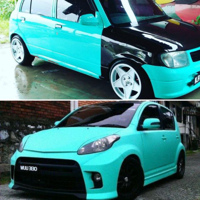 warna kereta viral